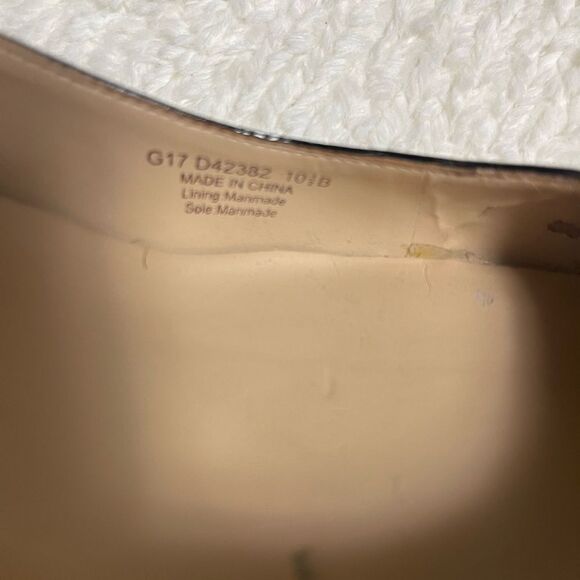 Cole Haan leather patent slip on wedge shoes SZ10.5 B - Picture 11 of 12